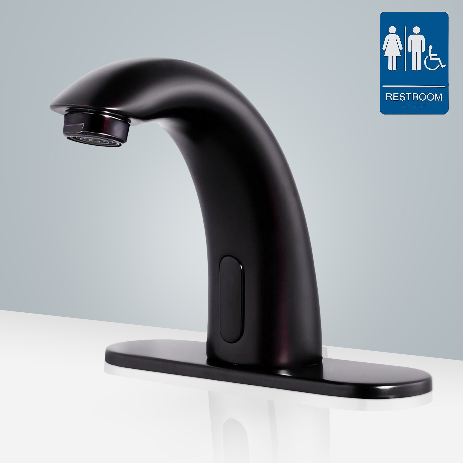 Fontana Trio Commercial Oil Rubbed Bronze Automatic Faucet